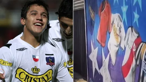 Alexis visitó un bello mural en su tierra natal.