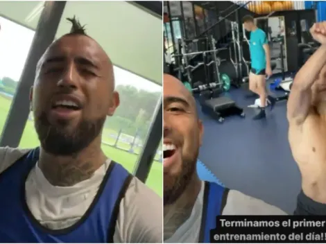 Vidal suda la gota gorda en el Inter y Alexis se saca los paso prohibidos