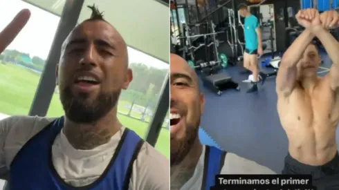 Vidal y Alexis la rompen en el Inter