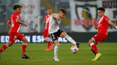 Leo Gil fue una de las grandes figuras del Cacique ante Curicó Unido.