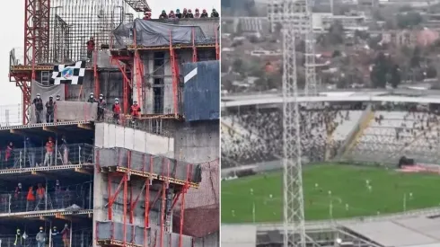 Locura entre los colocolinos por edificio con vista a la cancha del Monumental.