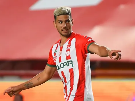 Lucas Passerini le hace ojitos al Cacique