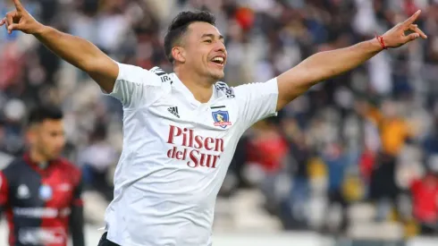 Iván Morales festeja ante Antofagasta | Foto: Agencia Uno