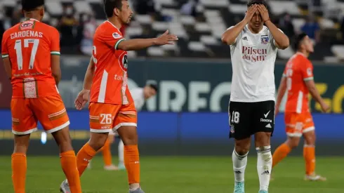 Iván Morales tuvo la igualdad en sus pies en los minutos finales del partido.