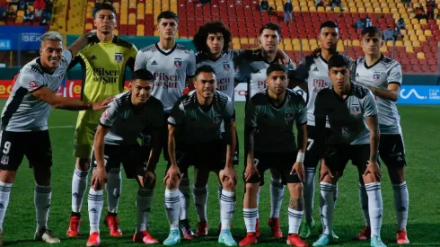 El joven plantel de Colo Colo en Copa Chile.