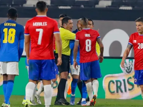 El enojo de Javier Castrilli por el penal no sancionado contra Arturo Vidal