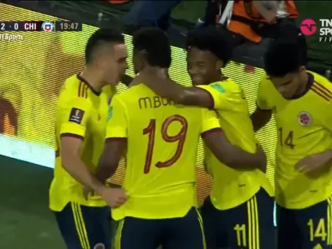 Miguel Ángel Borja se matricula con un doblete para Colombia