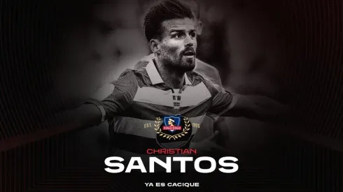 Oficial: Colo Colo confirma la llegada de Christian Santos.