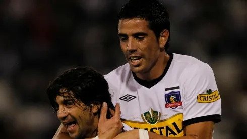 Gazale con la camiseta de Colo Colo en la temporada 2011.