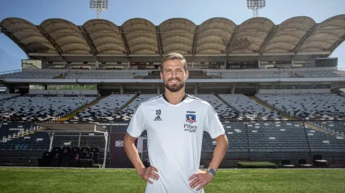 El delantero fue presentado.