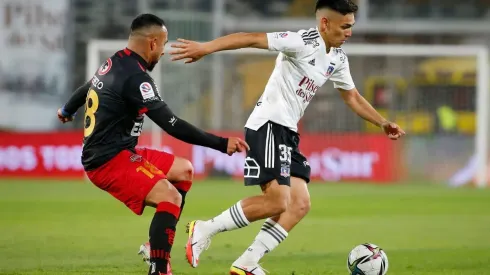 Joan Cruz jugó ocho minutos ante Ñublense.