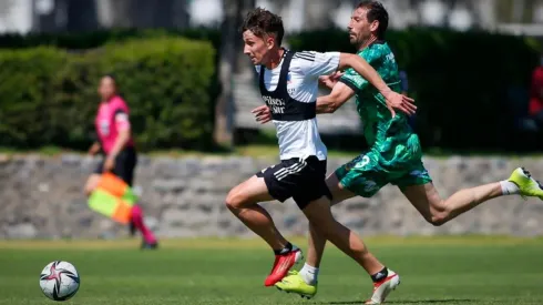 El delantero convirtió un doblete.