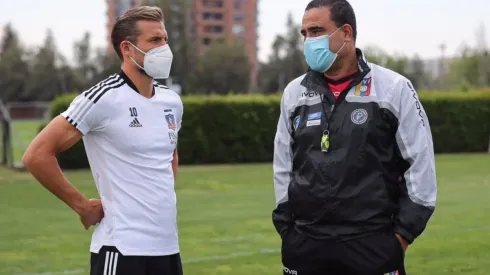Santos compartió con los suyos en el Estadio Monumental.
