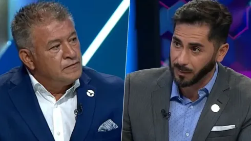 Claudio Borghi y Johnny Herrera entraron en una sabrosa discusión.