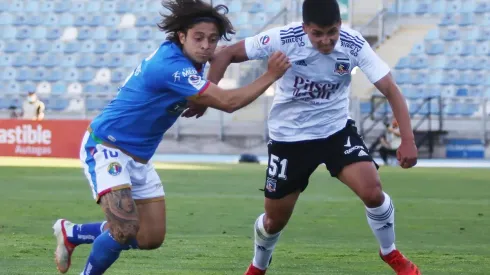 Joaco Montecinos fue titular ante el Cacique en Rancagua.
