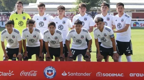 Colo Colo sub 15 comienza a sumar ritmo competitivo.