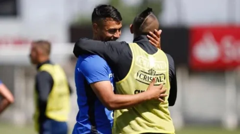 El delantero de 22 años se sumó este sábado a los entrenamientos de la Roja