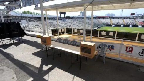 El estadio Monumental abrió sus puertas para recibir a los votantes.