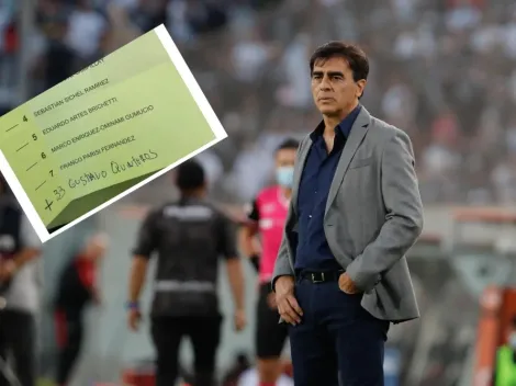 Aparece voto presidencial para Gustavo Quinteros