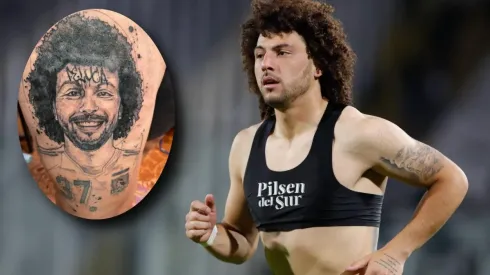 ¡Tremendo tatuaje de Peluca Falcón!