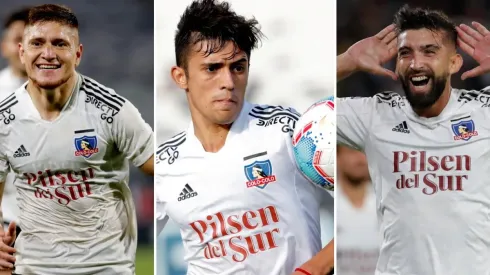 El podio de los históricos.