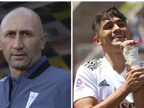 Entrenador de la UC llenó de elogios a Pablo Solari