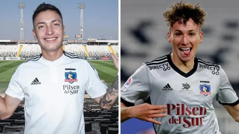 Cristián Zavala tuvo su primer día en Colo Colo y se dio el tiempo de bromear a Luciano Arriagada