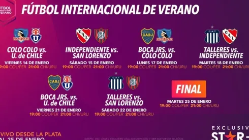 El hexagonal de verano será transmitido en exclusiva por Star+.