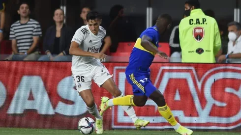 Pablo Solari no pudo desnivelar ante el elenco xeneize.