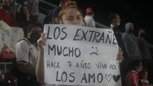 La emoción de una hincha tras volver a ver a Colo Colo