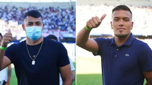 Iván Morales y Javier Parraguez en el Ester Roa.