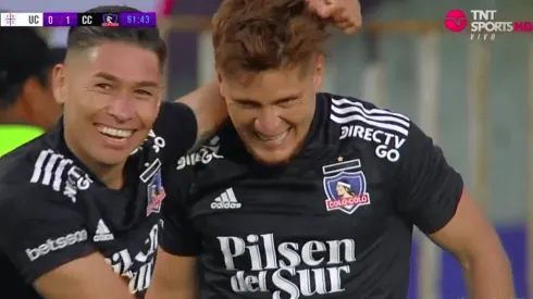Leonardo Gil celebra su gol en la Supercopa.