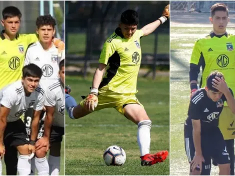 El grupo de proyección de arqueros que entrenó con el primer equipo