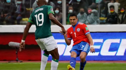 Al término del primer tiempo, Bolivia y Chile igualan 1 a 1