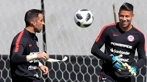 Brayan Cortés reemplazó con categoría a Claudio Bravo.