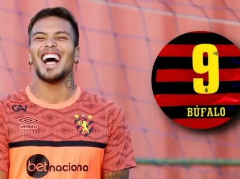 Búfalo + 9: así será la camiseta de Parraguez en Sport Recife