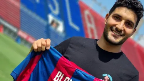 Nicolás Blandi fue presentado en San Lorenzo.
