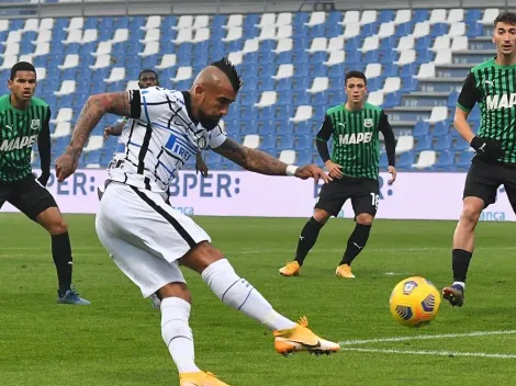 ¿Cómo y dónde ver al Inter de Vidal y Alexis ante Sassuolo?