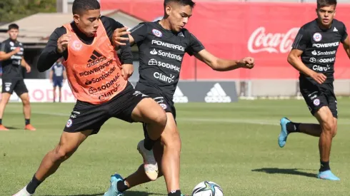 Joan Cruz en la Sub 20 de Chile