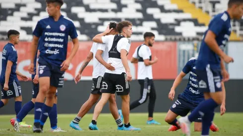 Colo Colo aprovechó de sumar fútbol en un amistoso ante la Roja juvenil.