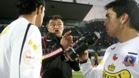 Gonzalo Fierro junto a Claudio Borghi