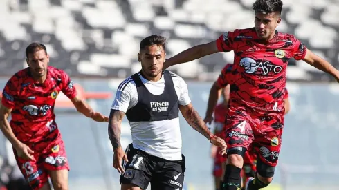 Marcos Bolados fue titular en el amistoso.