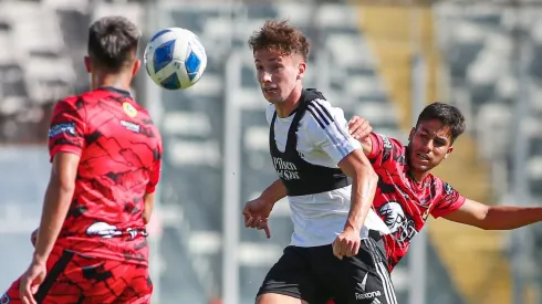 Luciano Arriagada fue el autor de uno de los goles de Colo Colo en un nuevo amistoso.