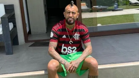 El King no ocultó sus ganas de llegar al Flamengo.