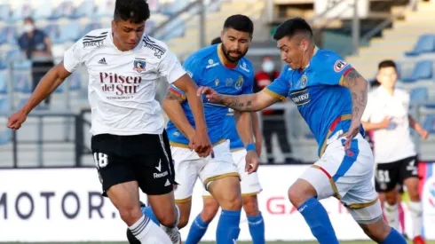 Damián Pizarro ya debutó en el profesionalismo ante Audax Italiano.