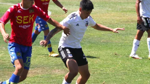 ¡Francisco García, el 7 de Colo Colo!