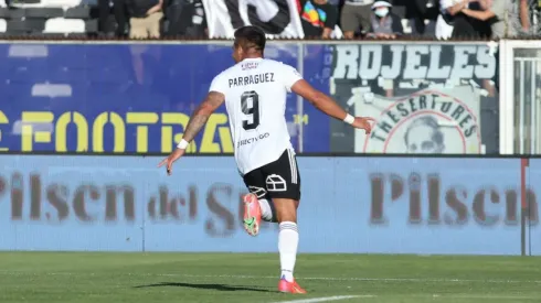 Javier Parraguez en Colo Colo