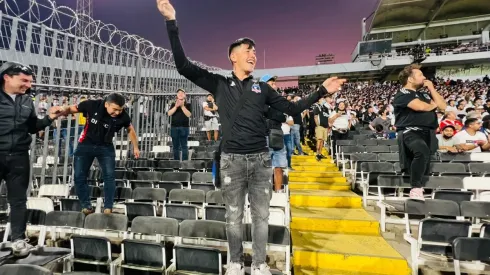Francisco García, el 7 de Colo Colo en Copa Libertadores