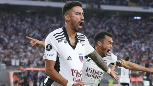 Juan Martín Lucero lleva seis goles con la camiseta de Colo Colo.