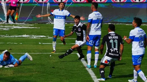 Alexander Oroz anotó un agónico gol para darle el empate a Colo Colo.